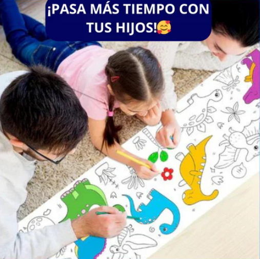 Papel De Dibujos Para Colorear de Pared